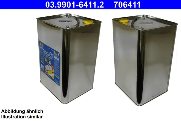 Letzte Chance ATE 03.9901-6411.2 - Bremsflüssigkeit - SL.6 DOT 4