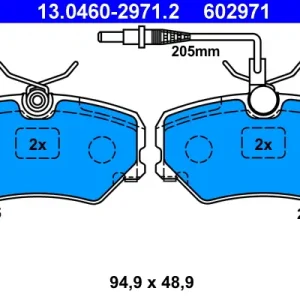 ATE 13.0460-2971.2 - Bremsbelagsatz, Scheibenbremse Saisonangebot