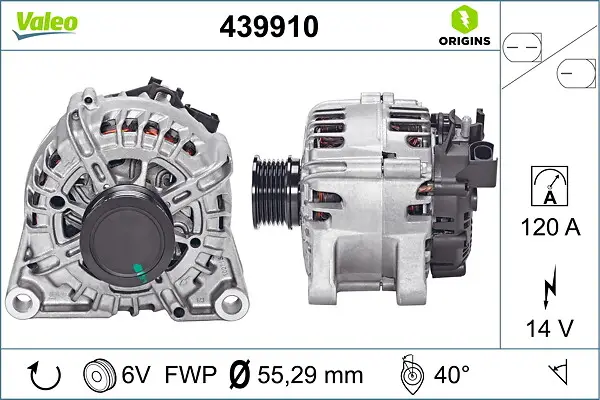 Angebot VALEO 439910 - Generator - VALEO ORIGINS NEW OE TECHNOLOGY