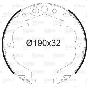Preisreduziert VALEO 564151 - Bremsbackensatz, Feststellbremse