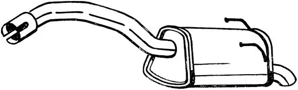 BOSAL 148-203 - Endschalldämpfer Sonderaktion