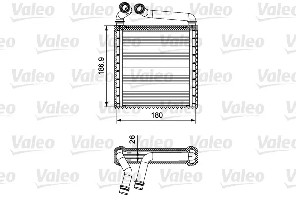 VALEO 811500 - Wärmetauscher, Innenraumheizung Mega-Angebot