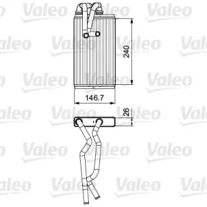 VALEO 811525 - Wärmetauscher, Innenraumheizung Neu Im Sortiment