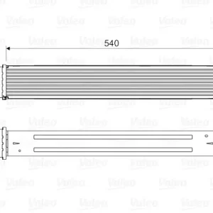 VALEO 818545 - Ladeluftkühler Neue Kollektion