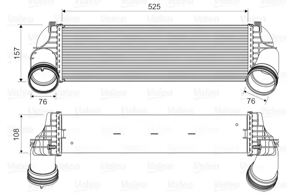 VALEO 818562 - Ladeluftkühler Preiswert