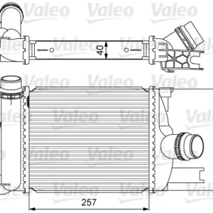 VALEO 818622 - Ladeluftkühler Neue Ware