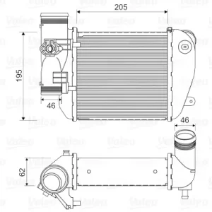 VALEO 818653 - Ladeluftkühler Preisknaller