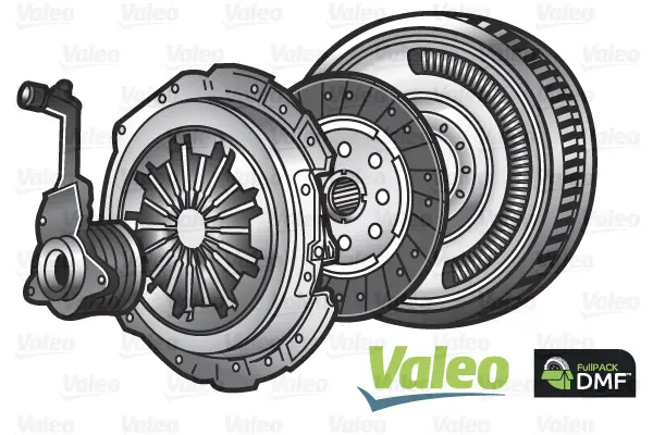 Nur Heute VALEO 837485 - Kupplungssatz - FULLPACK DMF (CSC)