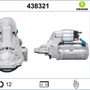Bestpreis VALEO 438321 - Starter - VALEO ORIGINS NEW OE TECHNOLOGY