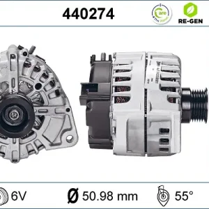 VALEO 440274 - Generator - VALEO RE-GEN REMANUFACTURED Top-Preis