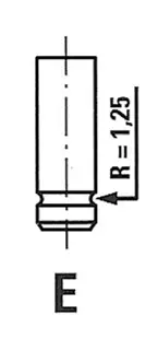 Super-Preis FRECCIA R6431/RNT - Auslassventil