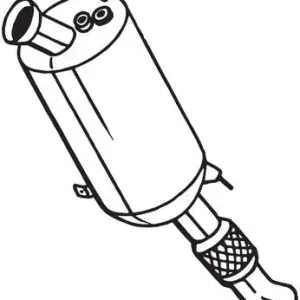 BOSAL 095-753 - Ruß-/Partikelfilter, Abgasanlage Wochenendangebot