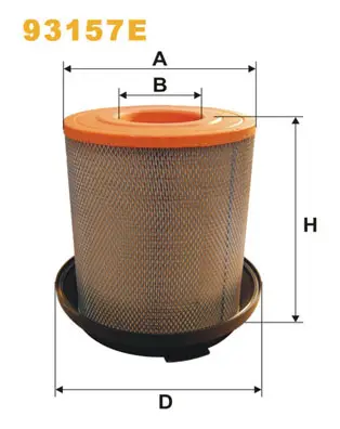 Sale WIX FILTERS 93157E - Luftfilter