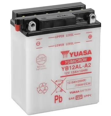 Meistverkauft YUASA YB12AL-A2 - Starterbatterie - YuMicron 13Ah 150 A 12 V