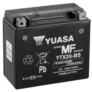 YUASA YTX20-BS - Starterbatterie - Maintenance Free 19Ah 270 A 12 V Highlight