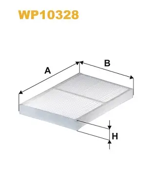 Preiswert WIX FILTERS WP10328 - Filter, Innenraumluft