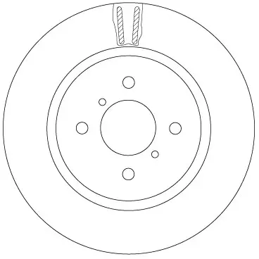 TRW DF6912 - Bremsscheibe Mega-Angebot