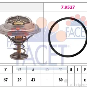 FACET 7.8549 - Thermostat, Kühlmittel Solange Der Vorrat Reicht