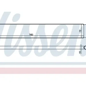 Sale NISSENS 90633 - Ölkühler, Lenkung
