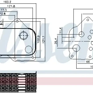 Online Kaufen NISSENS 90712 - Ölkühler, Motoröl