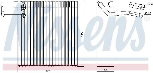 Jetzt Kaufen NISSENS 92188 - Verdampfer, Klimaanlage