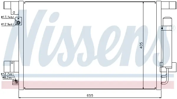 NISSENS 940029 - Kondensator, Klimaanlage - ** FIRST FIT ** Zertifiziert