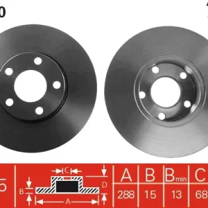 Preisreduziert TRW DF2650 - Bremsscheibe