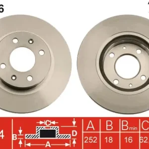 Begrenztes Angebot TRW DF6116 - Bremsscheibe