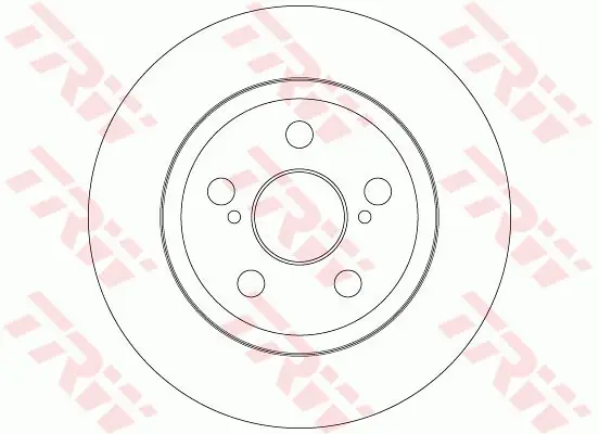 TRW DF6331 - Bremsscheibe Neu Im Sortiment