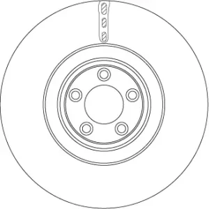 Wochenendangebot TRW DF6651S - Bremsscheibe - TRW SINGLE