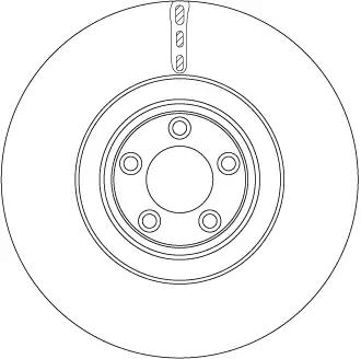 Wochenendangebot TRW DF6651S - Bremsscheibe - TRW SINGLE