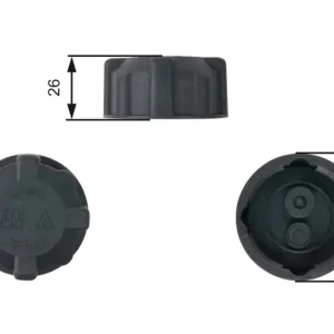 GATES RC202 - Verschlussdeckel, Kühlmittelbehälter Geprüft