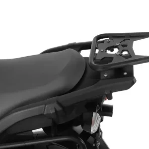 Motorrad Topcaseträger ZEGA Edelstahl schwarz für Kawasaki Versys 1000 Expressversand