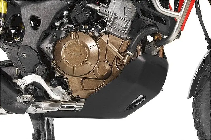 Aktionsbundle 2 schwarz Motorschutz *RALLYE EXTREME* + Sturzbügel für Honda CRF1000L Africa Twin Letzte Chance