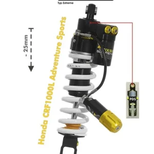 Jetzt Bestellen Touratech Suspension Tieferlegung -25mm Honda CRF1000L Adventure Sports (2018-), Typ Extreme