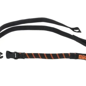 Online Kaufen Rokstraps Strap It™ Motorbike Adjustable *schwarz-orange*45-150 cm 2 St. mit Schlaufen