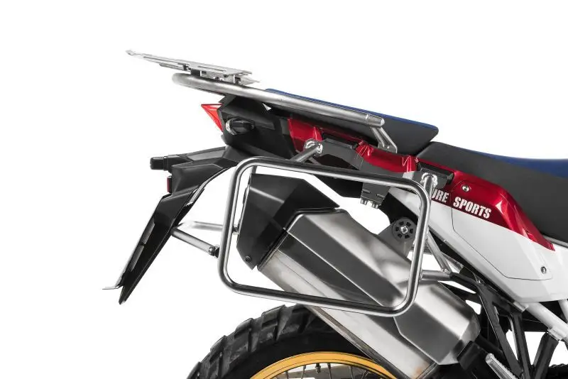 Markenprodukt Motorrad Kofferträger Edelstahl für Honda CRF1000L Africa Twin (2018-) /CRF1000L Adventure Sports