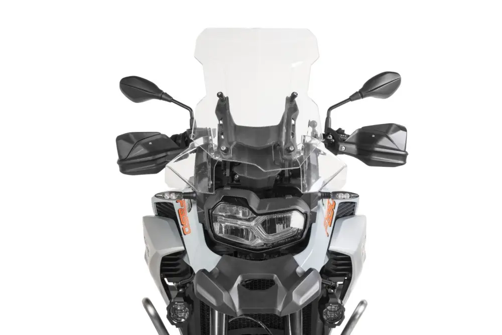 Windschild, L, transparent, für BMW F900GS Adventure, F850GS/ Adventure, F800GS(2024-) Direktkauf