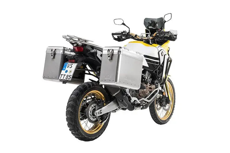 Echt Motorrad Alukoffer System ZEGA Mundo für Honda CRF1000L Africa Twin (2018-) / CRF1000L Adventure Sports
