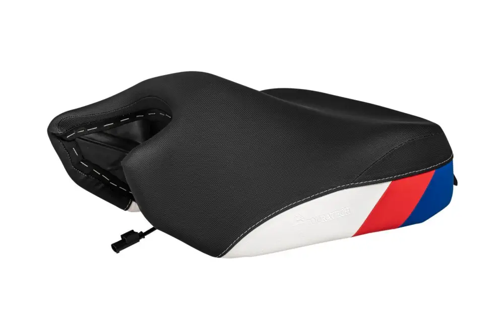 Komfortsitzbank "Style red blue" Fresh Touch, Fahrer, beheizt für BMW R1300GS Preisreduziert