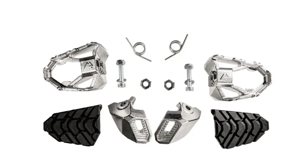 Expressversand Fußrasten Works Pro, höhenverstellbar, für BMW R1300GS/ Adventure, R1250GS/ Adventure , R1200GS/ Adventure (LC), R12G/S ***OFFROAD ONLY***