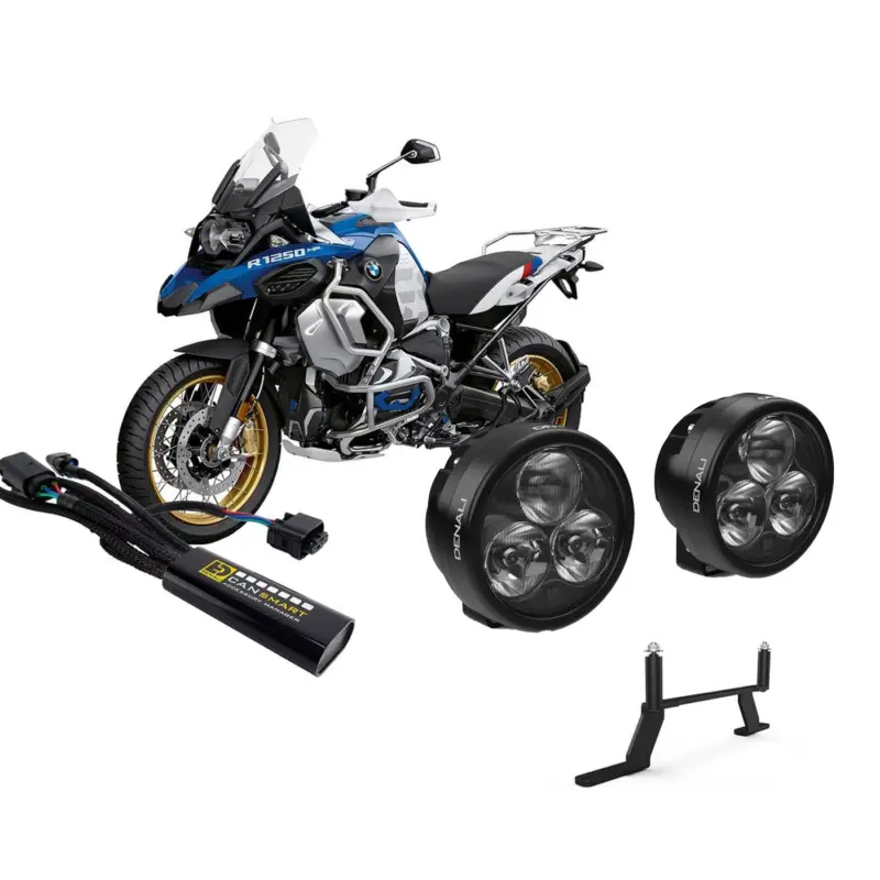 LED-Zusatzscheinwerferset DENALI D3 für BMW R1250GS Adventure/ R1200GS Adventure (LC) Beliebt