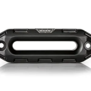 Neu Im Sortiment WARN EPIC Aluminiumseilfenster, schwarz 38,1mm stark für Kunststoffseil