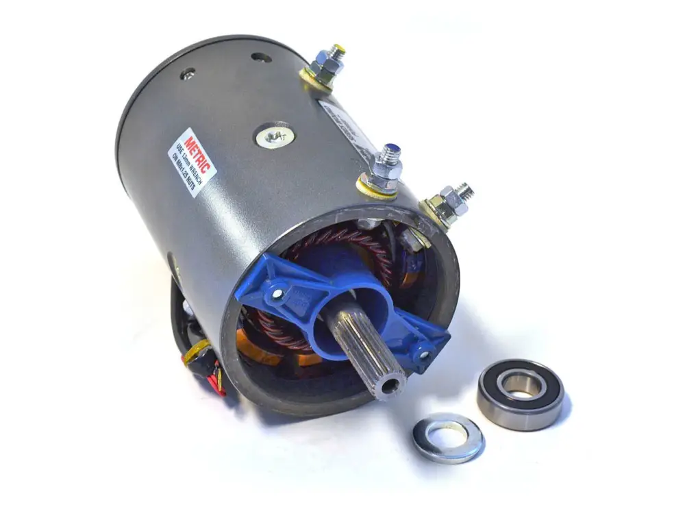 WARN Motor 12 Volt groß mit Thermo Markenprodukt
