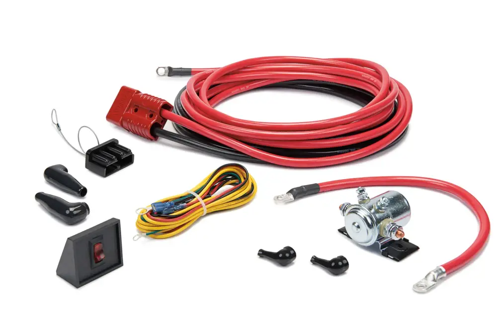 Top-Seller WARN Stromkabel 8m, mit 175A Stecker und Abdeckung, incl. Trennrelais