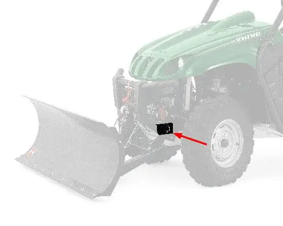 Schnäppchen Schneepfluganbausatz Kubota PROVANTAGE UTV