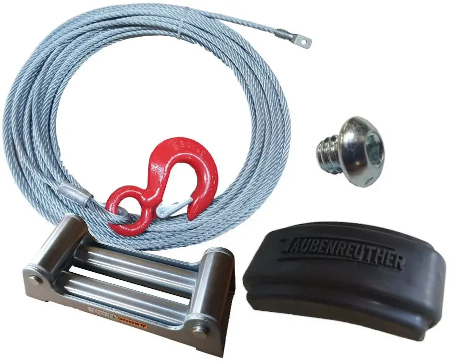 Günstig Stahlseilset VR EVO 8, 30m x 8mm Sika Haken, Kausche, RSF und RSF-Abdeckung
