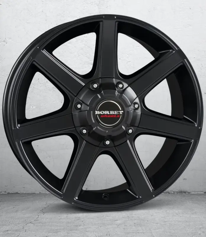 Preisreduziert CWE-Alufelge 7x16, 6x139,7, ET+20, matt schwarz