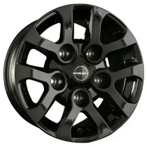 Letzte Chance CW Alufelge LD 8x16, ET+5, 5x165,1 Defender, Disco I, Range Rover, schwarz