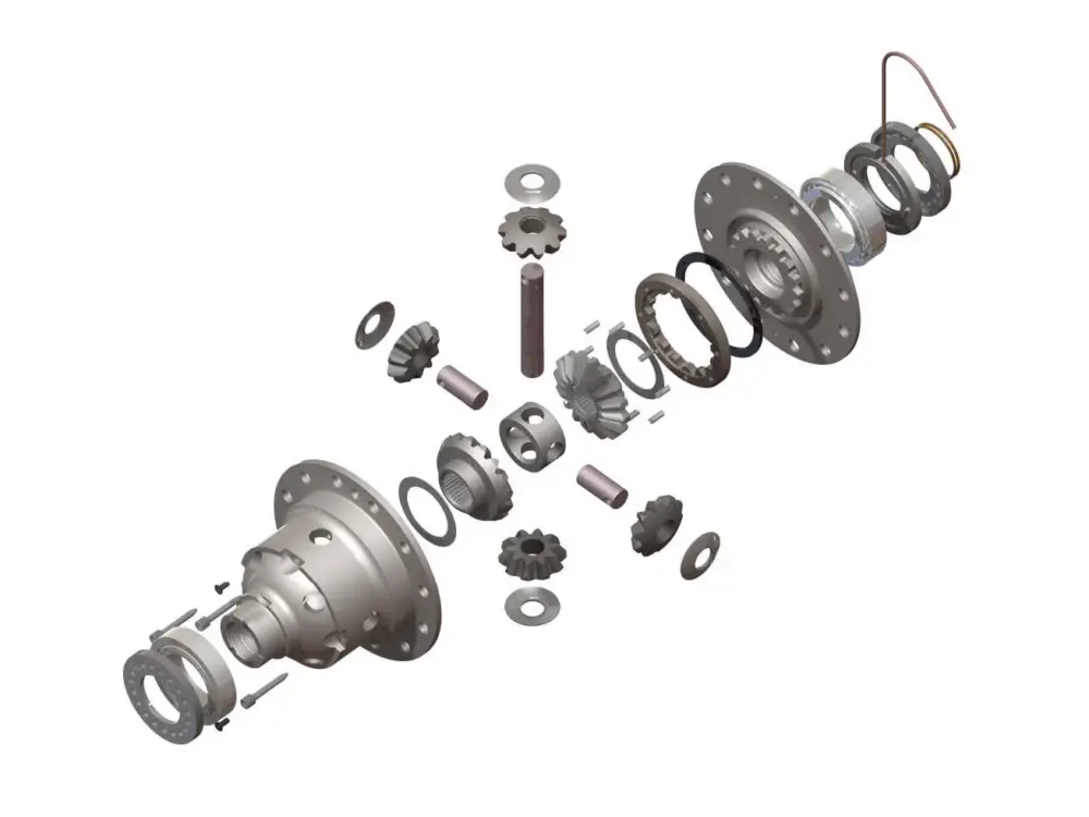Geprüft ARB Differentialsperre Hyundai Terracan hinten, 9.5" Achse, 34 Zähne